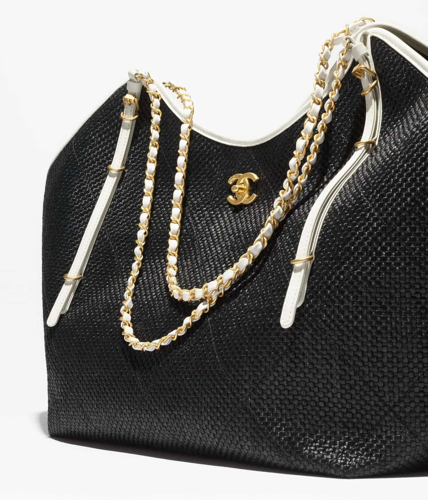 Chanel Shopping Maxi Tote Bag / Black Gold Hardware - Image 5