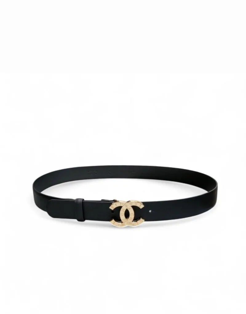 Chanel Black Belt