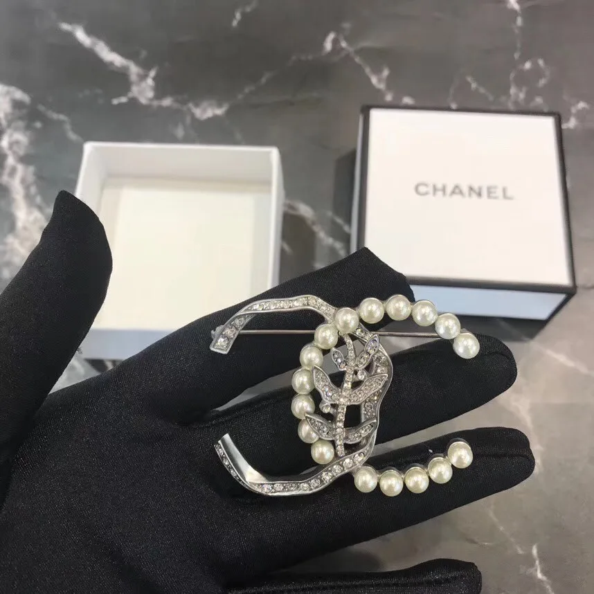 Chanel Brooch Jewelry Sliver Hardware - Image 4