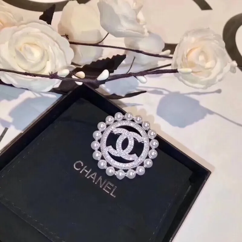 Chanel Brooch Jewelry Sliver Hardware - Image 9