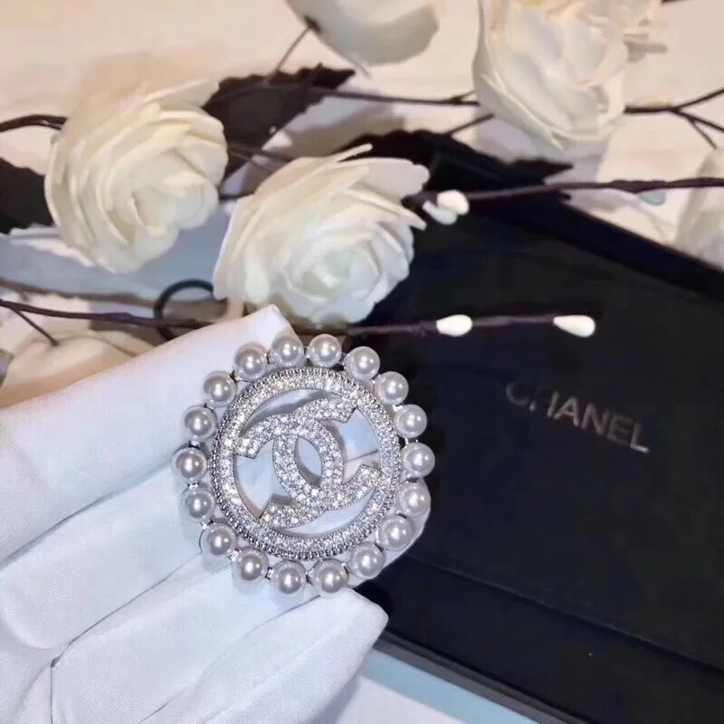 Chanel Brooch Jewelry Sliver Hardware - Image 11
