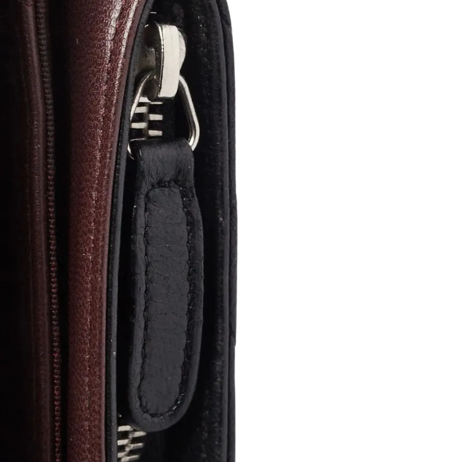 Chanel CC Lambskin Wallet Silver Hardware Black / - Image 4