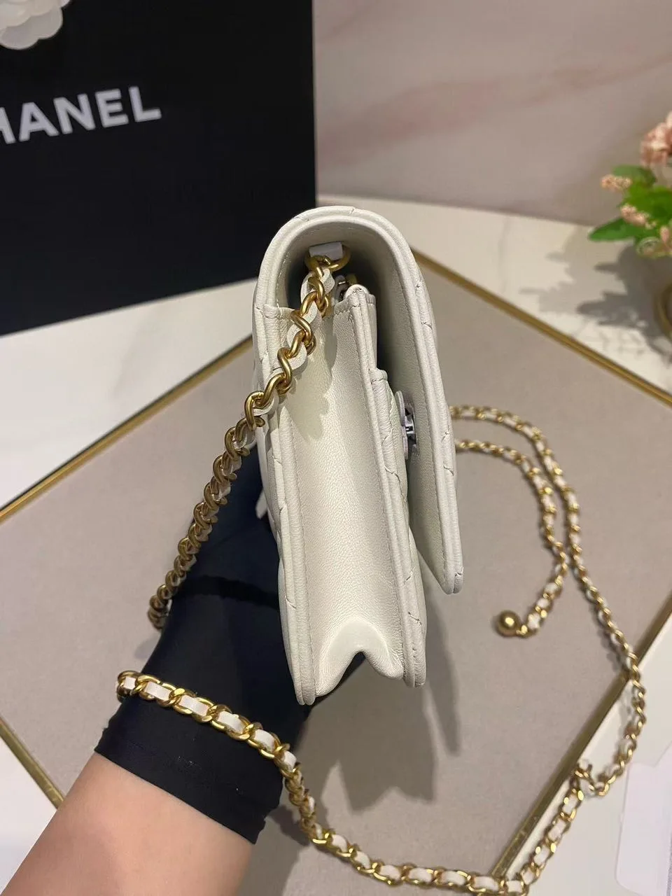 Chanel Woc Wallet On Chain Pink / - Image 5