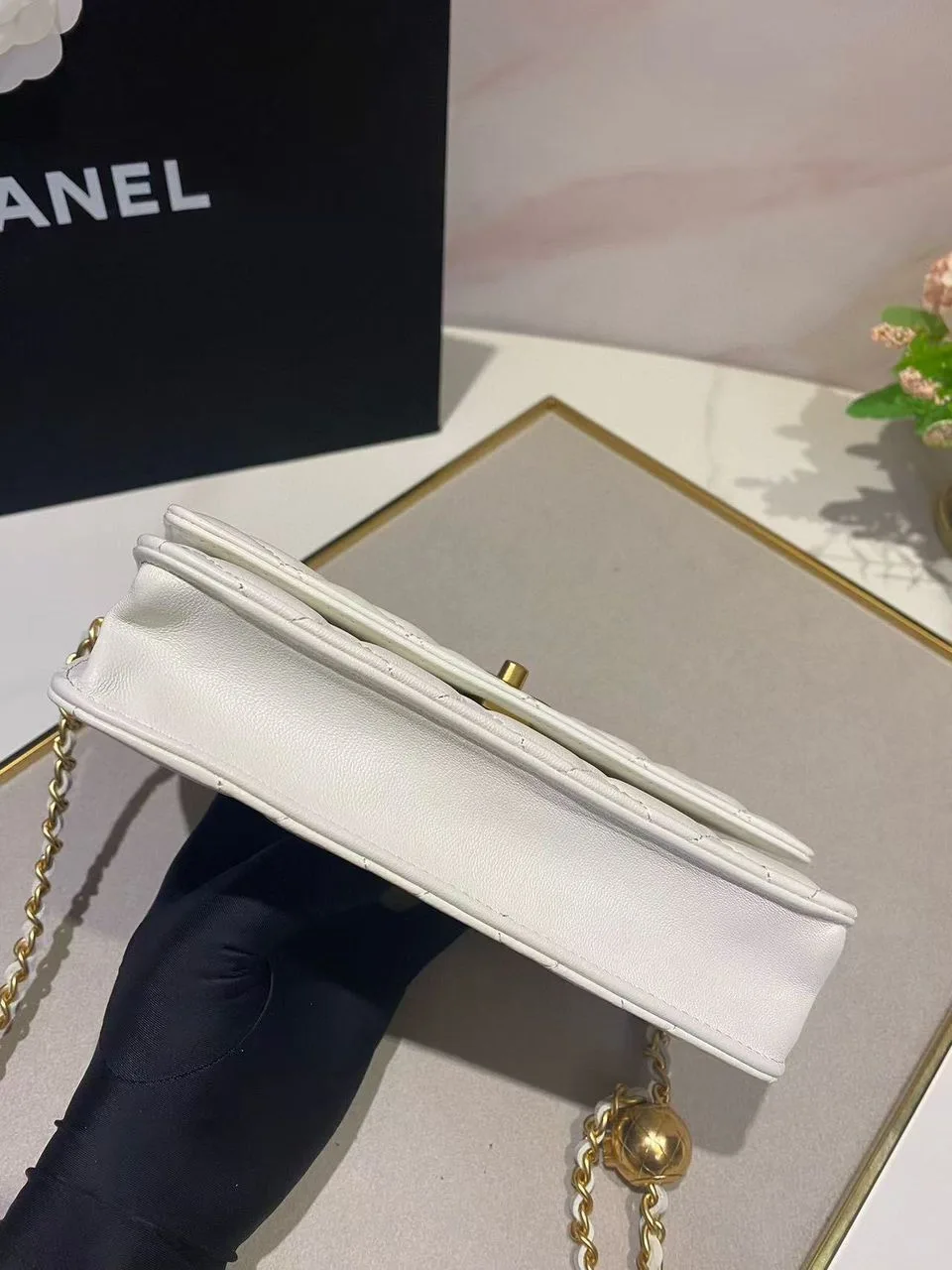 Chanel Woc Wallet On Chain Pink / - Image 4