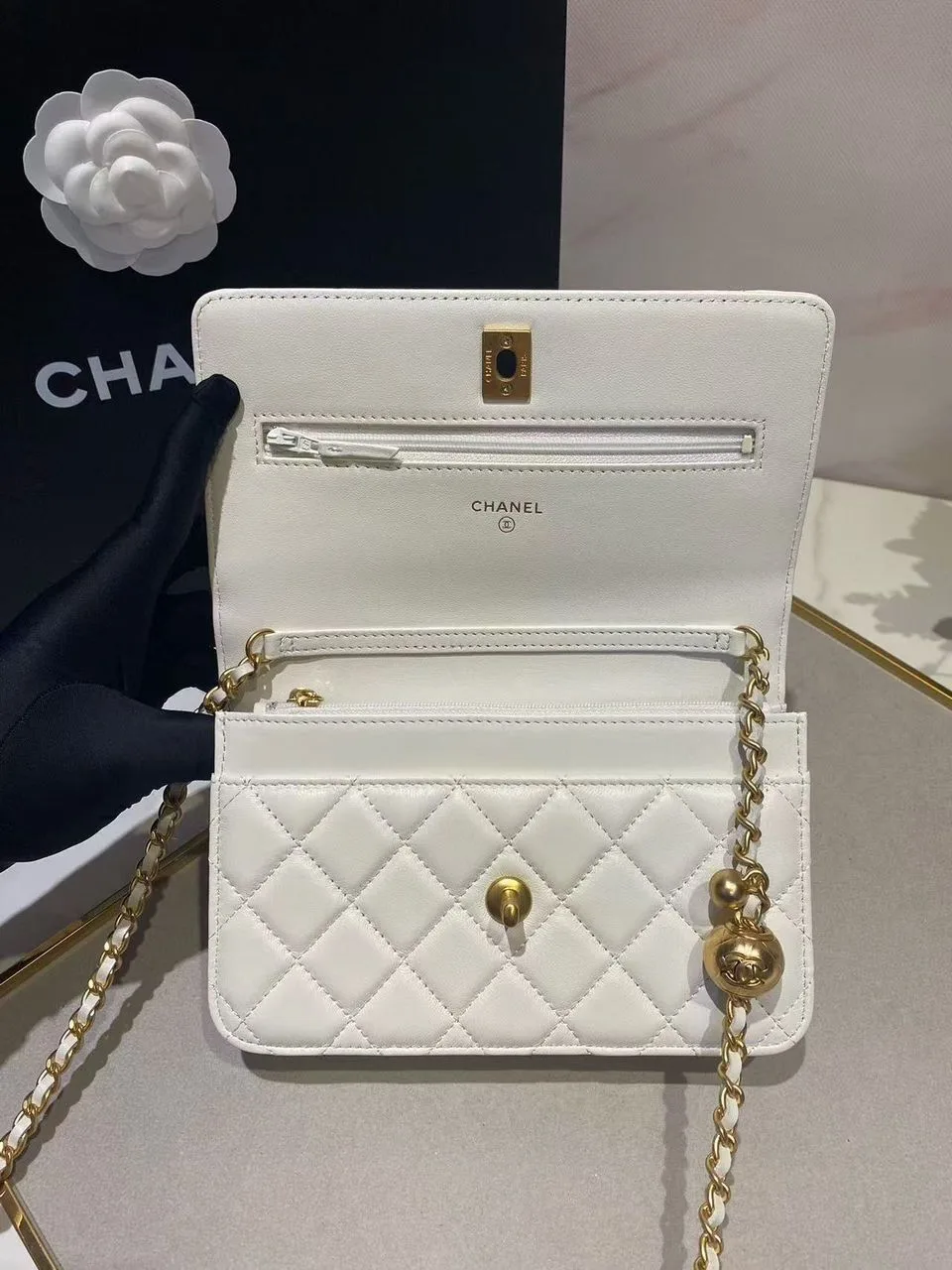 Chanel Woc Wallet On Chain Pink / - Image 3