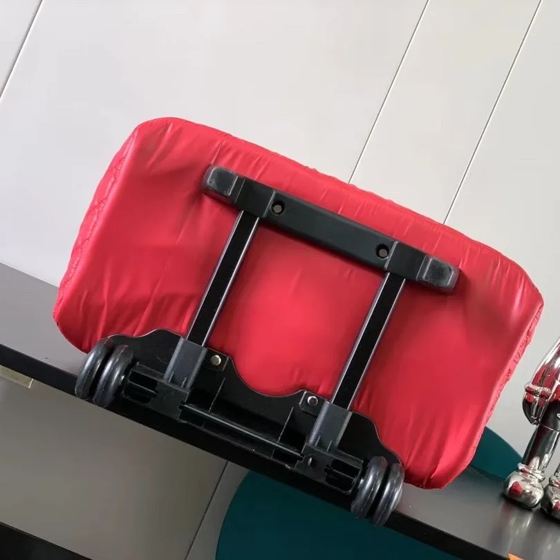 Chanel Classic Quilted Suitcase Red / - Image 7