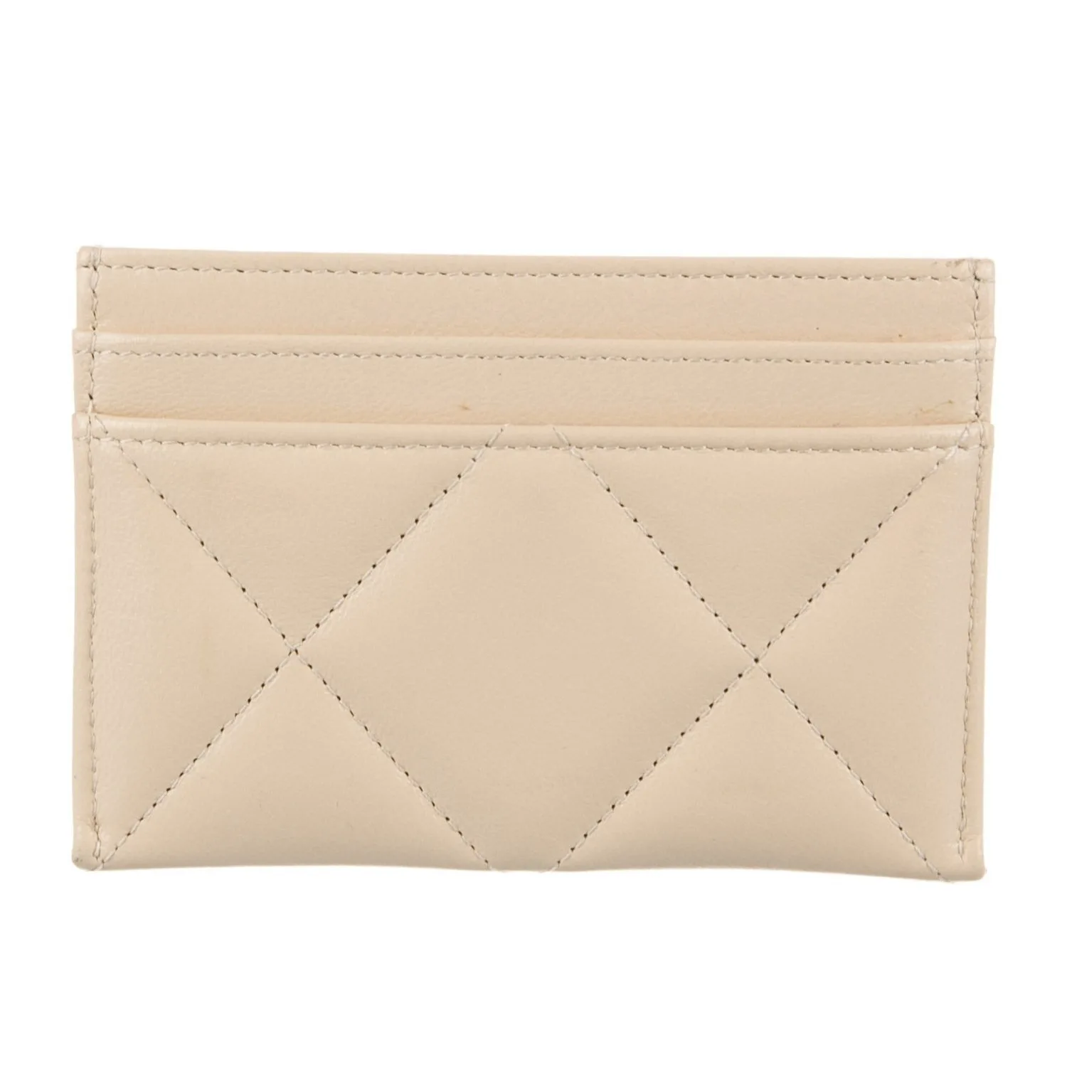 Chanel CO-CO 19 Card Holder Wallet in Red , Gold-Toned Hardware, / - Image 5