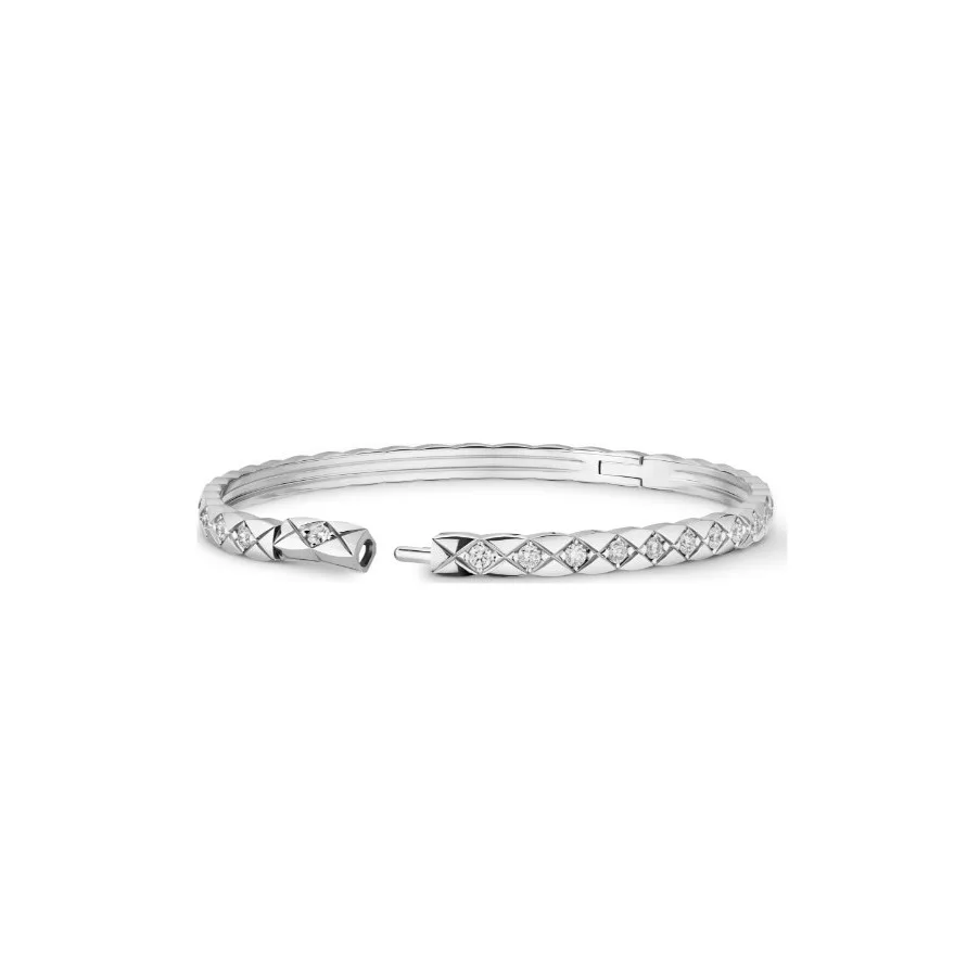 Chanel Coco Crush Bracelet White Gold - Image 3