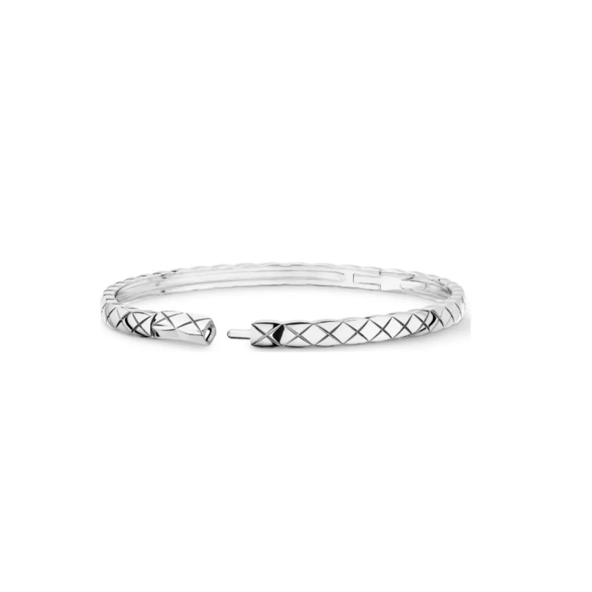 Chanel Coco Crush Bracelet White Gold - Image 3