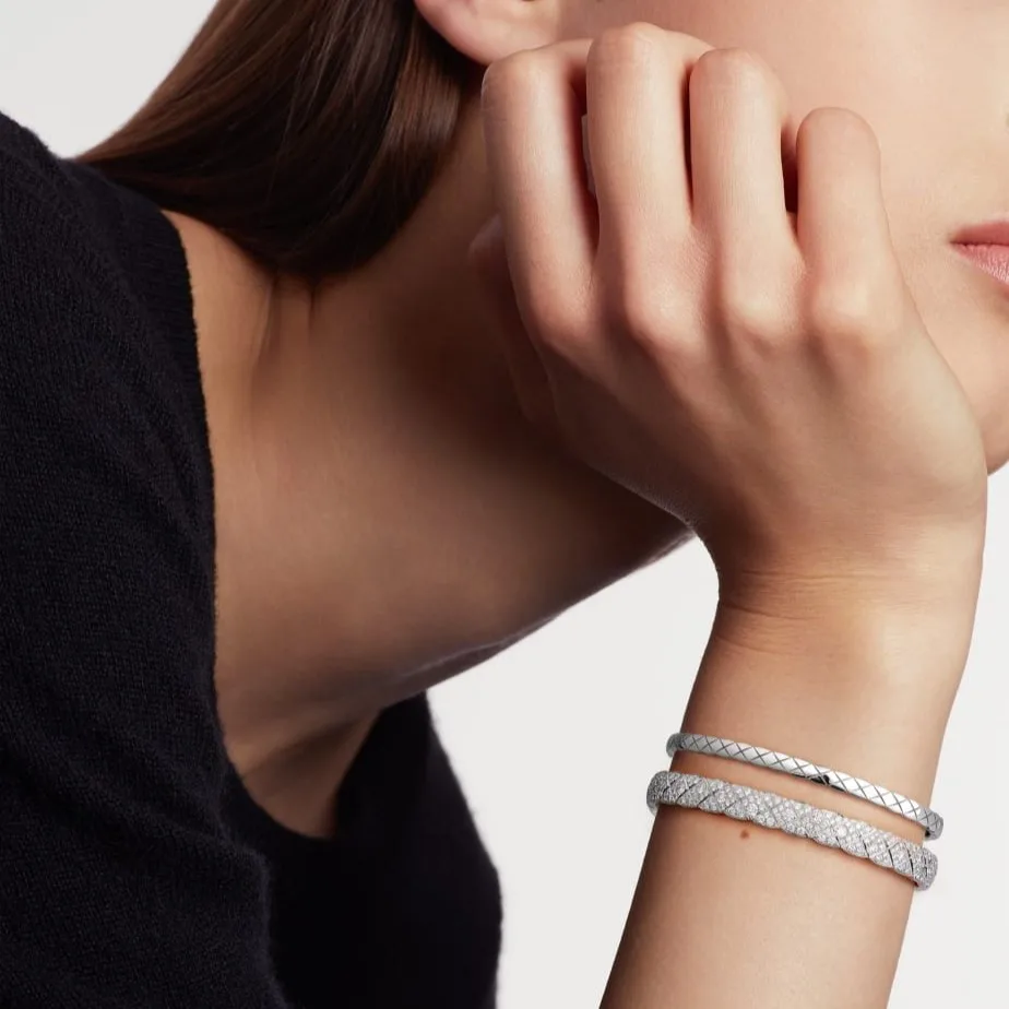 Chanel Coco Crush Bracelet White Gold - Image 2