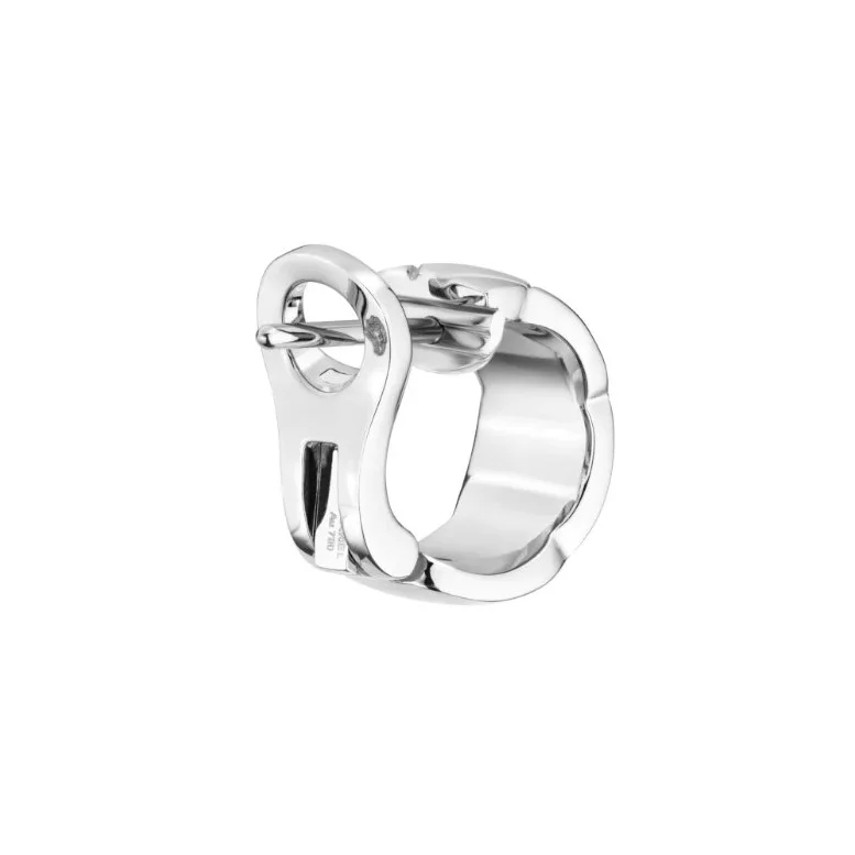 Chanel Coco Crush Earrings White Gold - Image 3