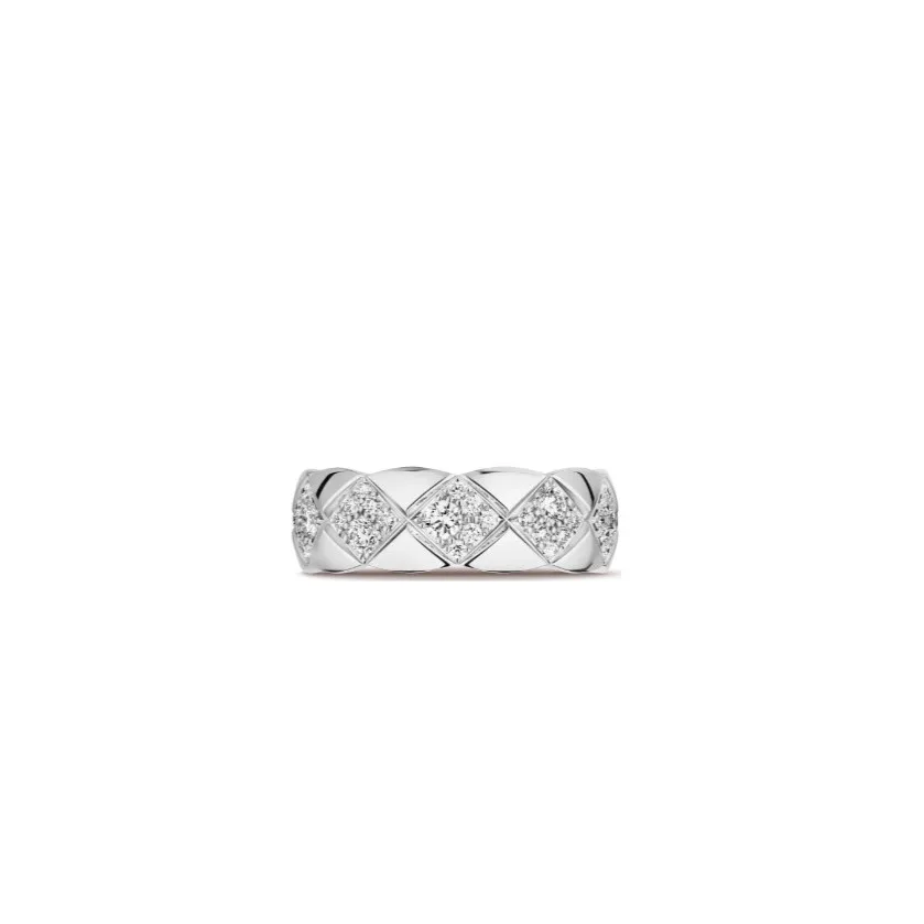 Chanel Coco Crush Ring White Gold Small Version - Image 5