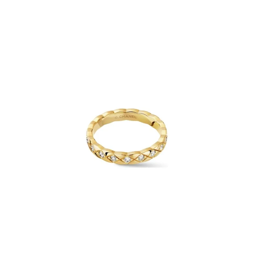 Chanel Coco Crush Ring Yellow Gold Mini Version - Image 3