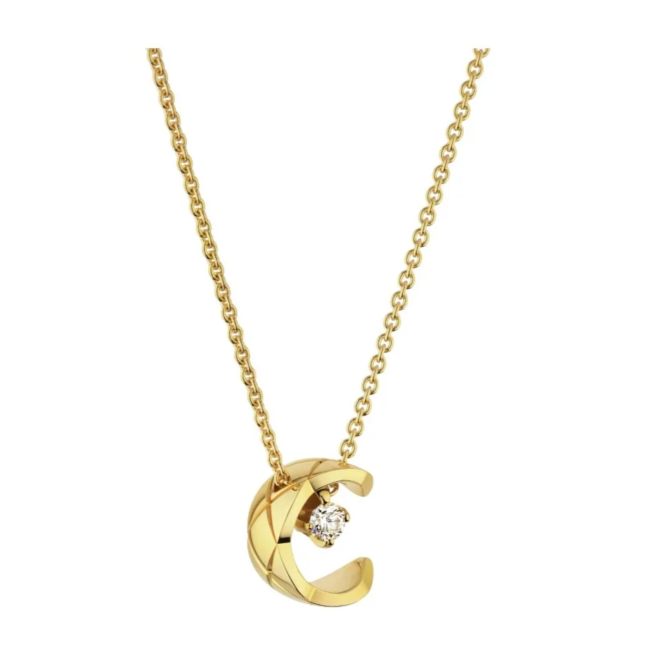 Alternative view of Chanel Coco Necklace Yellow Gold