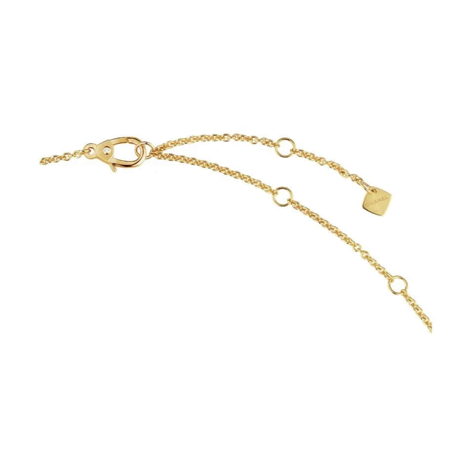 Chanel Coco Necklace Yellow Gold - Image 3