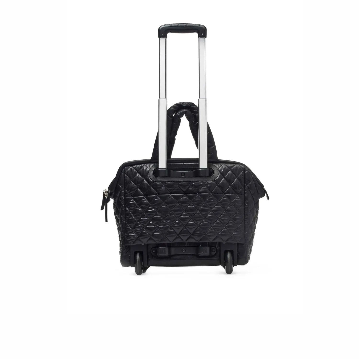 Chanel Cocoon Diamond Quilted Trolley Black / - Image 3