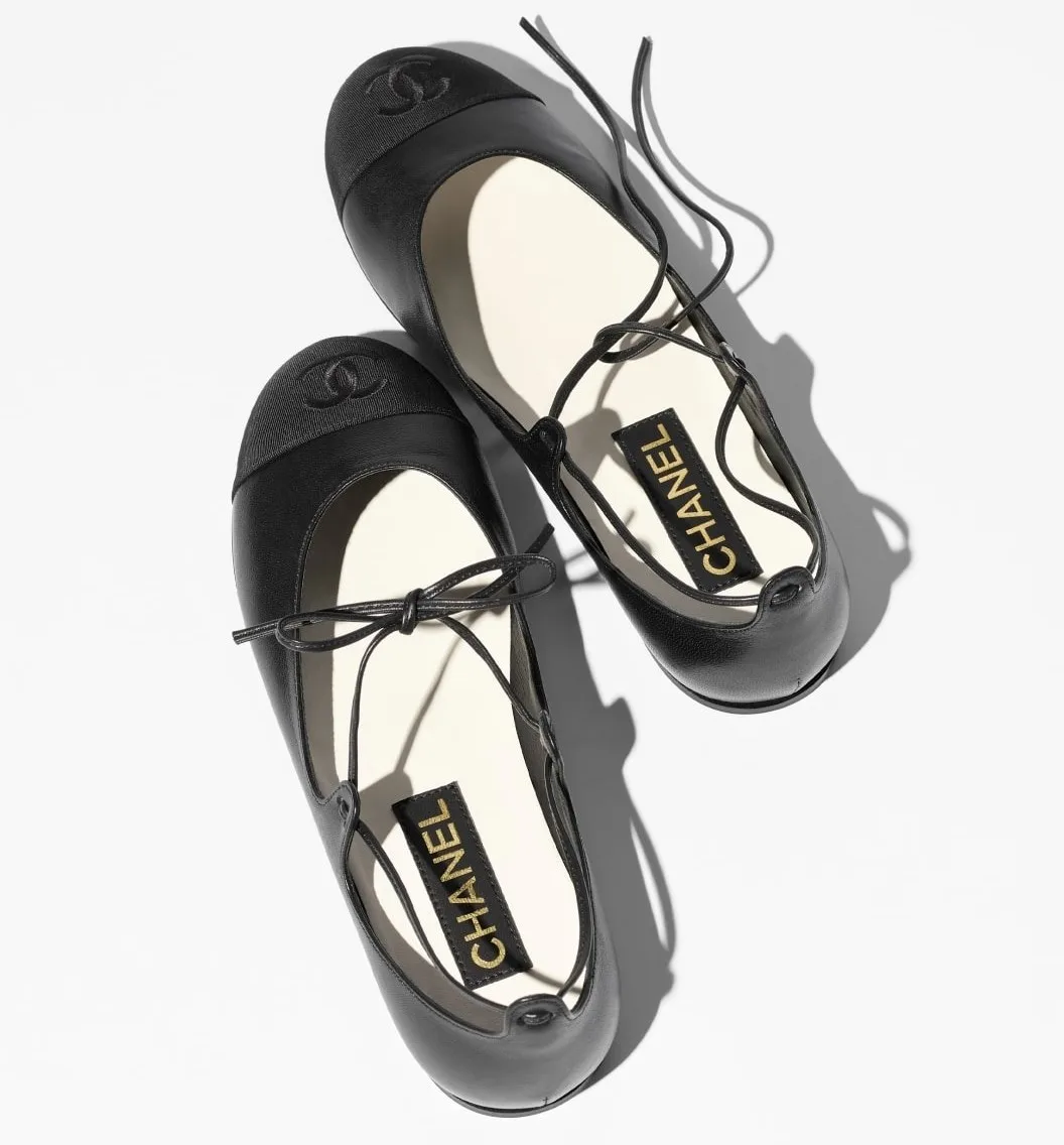 Chanel Emblematic Codes Mary Janes Black - Image 3