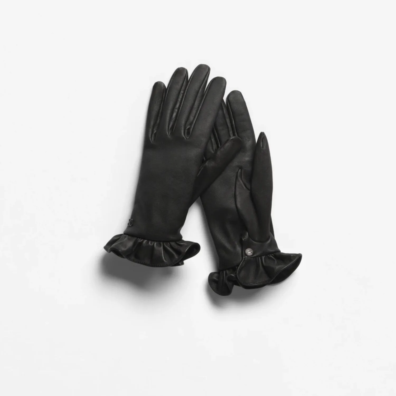 Chanel Gloves Ruffled