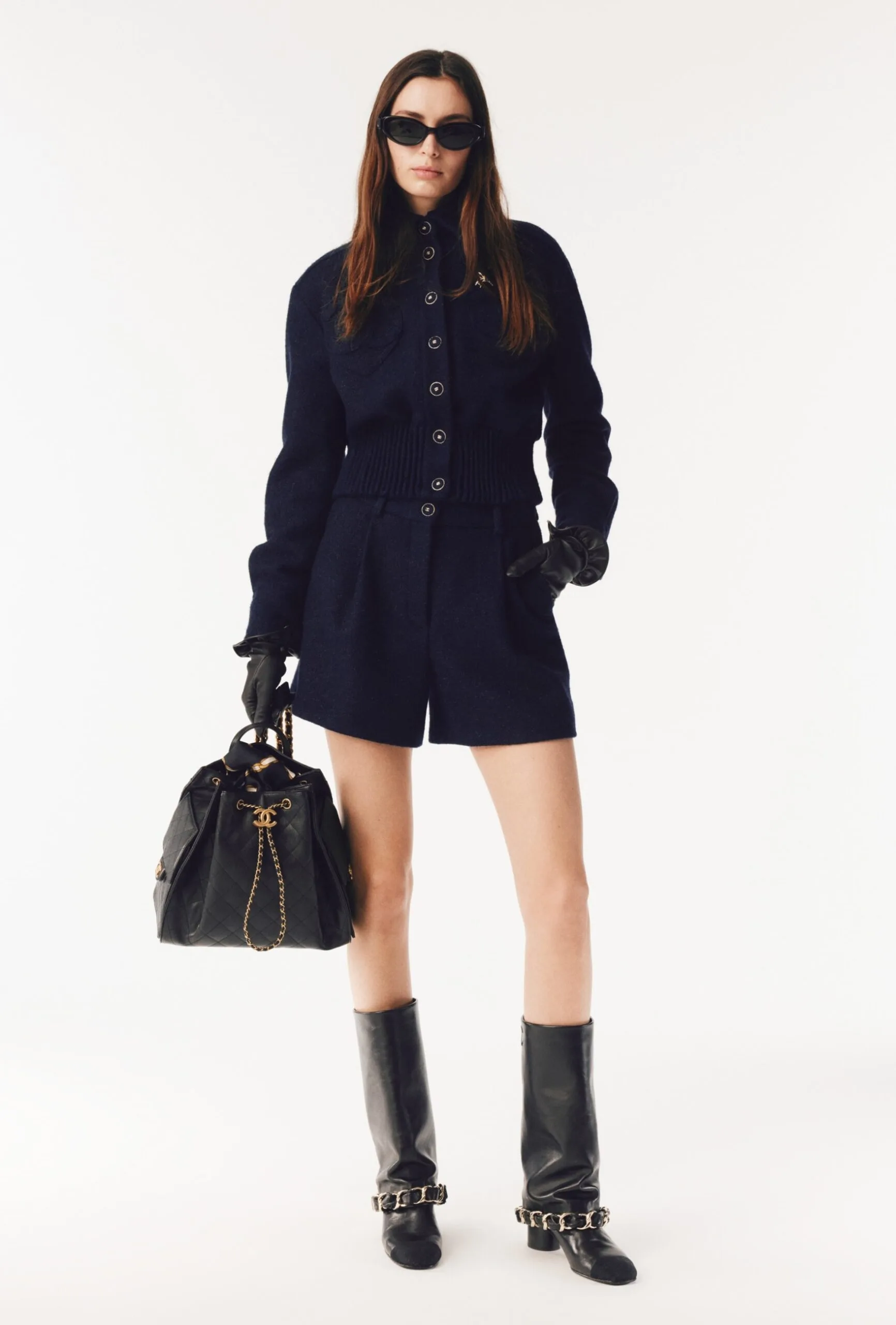 Chanel High Boots Black - - Image 5