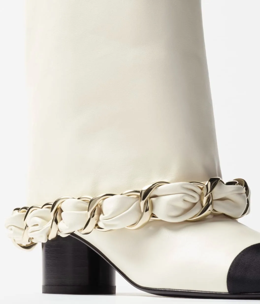 Chanel High Boots White --U3187 - Image 4