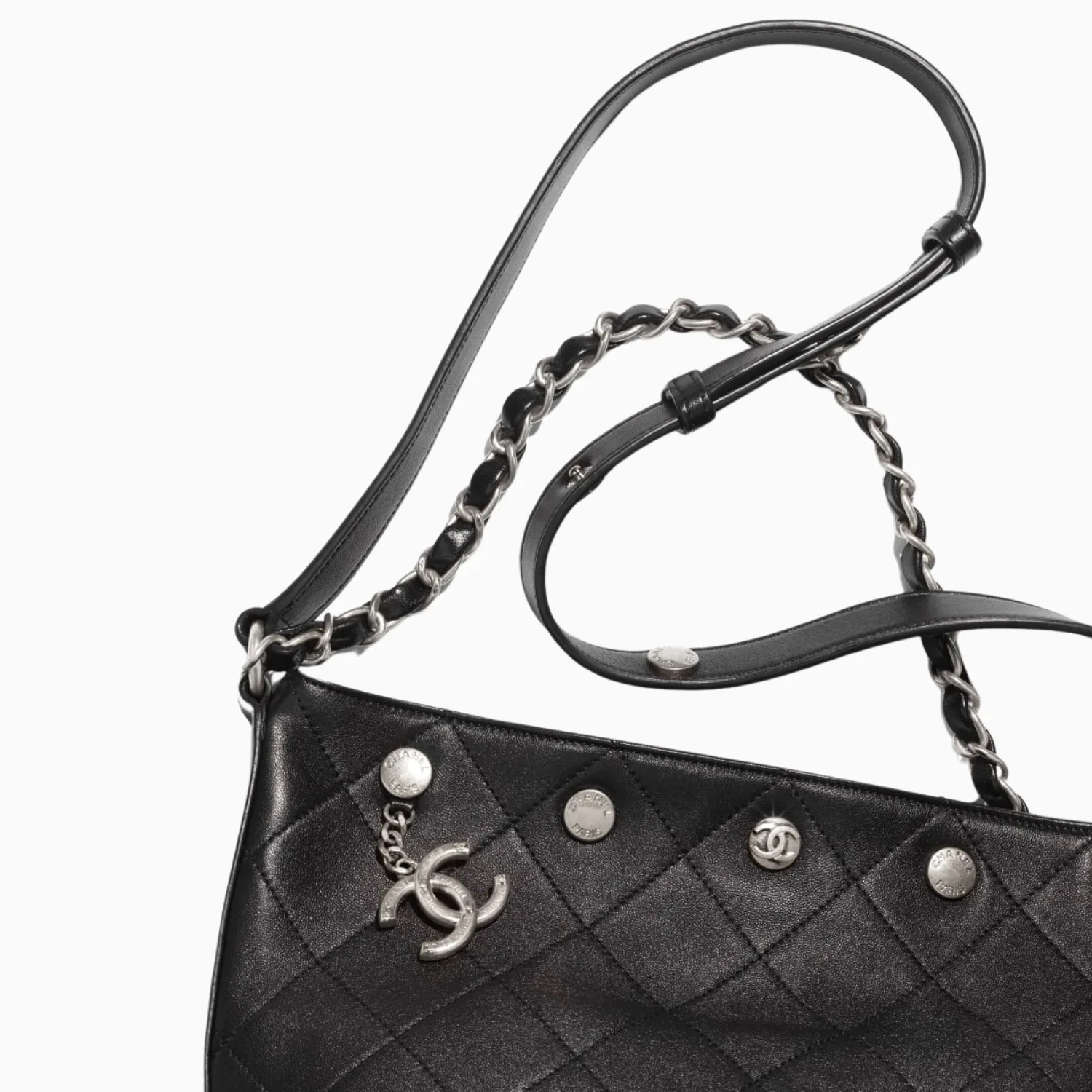 Chanel Large Bucket Bag Black / AS5406 - Image 4
