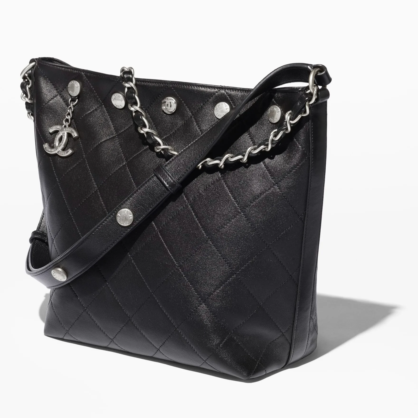 Chanel Large Bucket Bag Black / AS5406 - Image 3