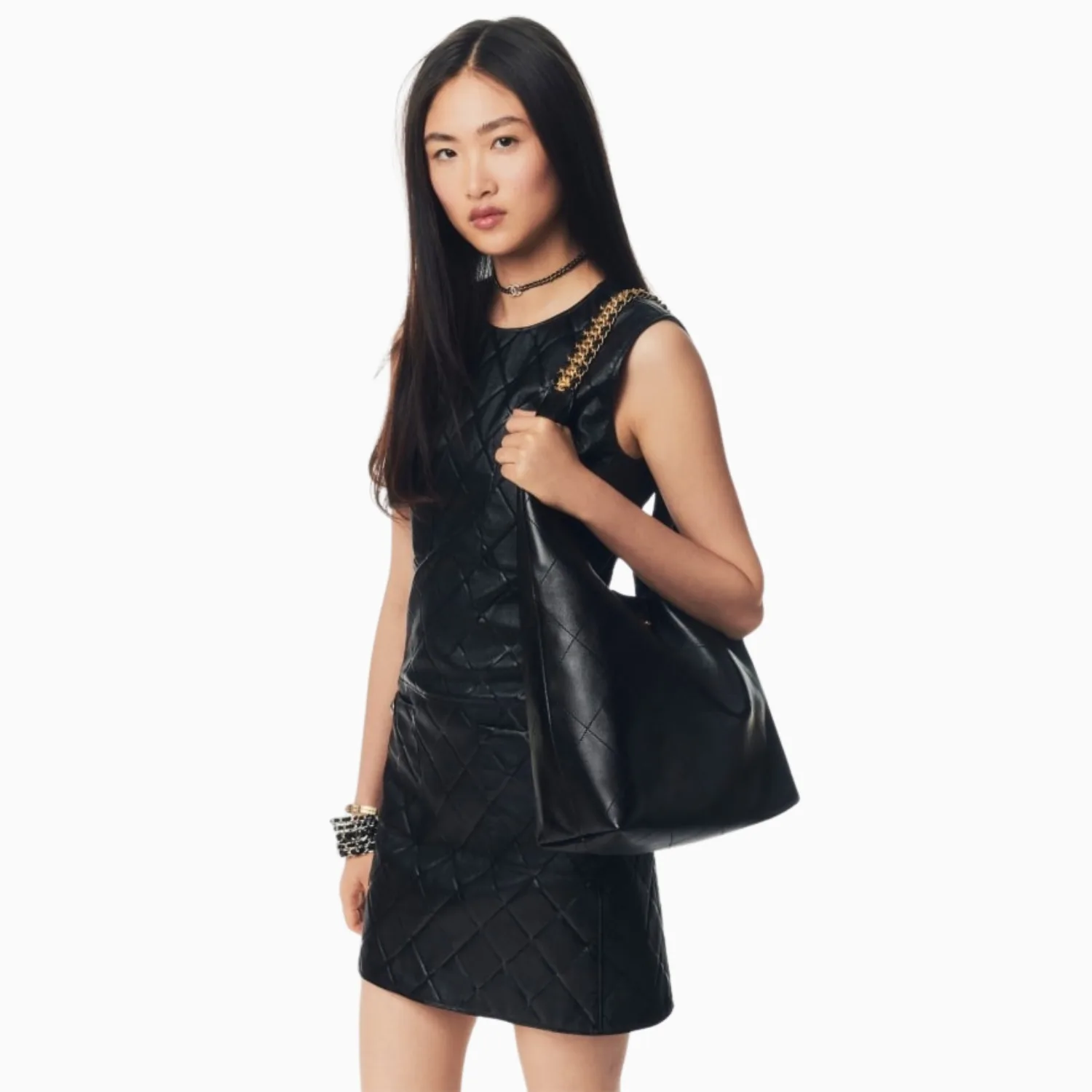 Alternative view of Chanel Hobo Large Bag / Black AS5410
