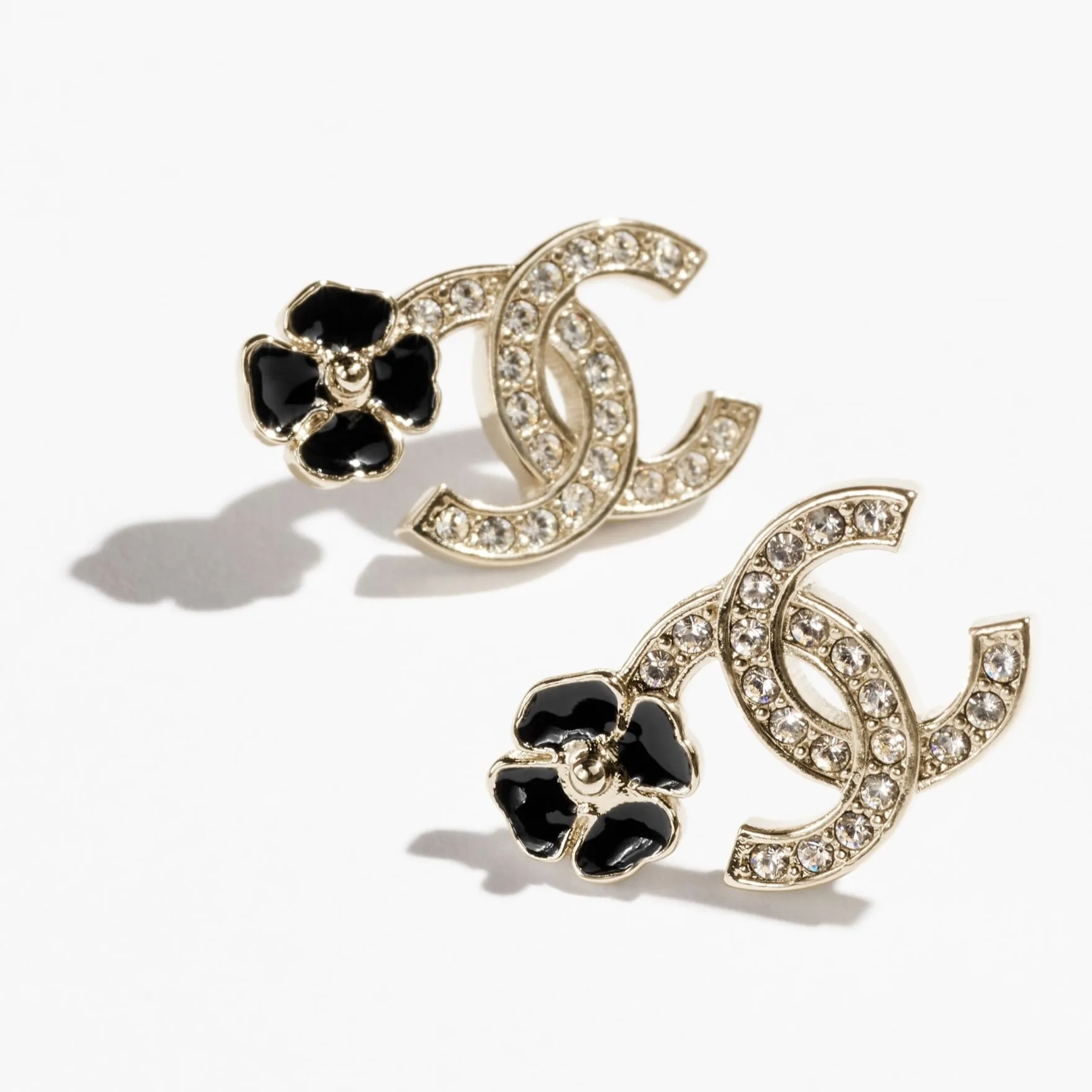 Chanel Lucky Charms Stud Earrings - Image 3