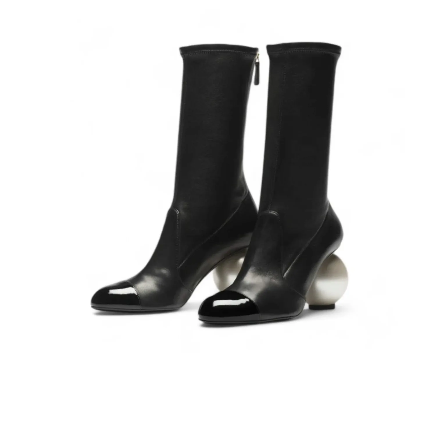 Chanel Mid-Calf Boots