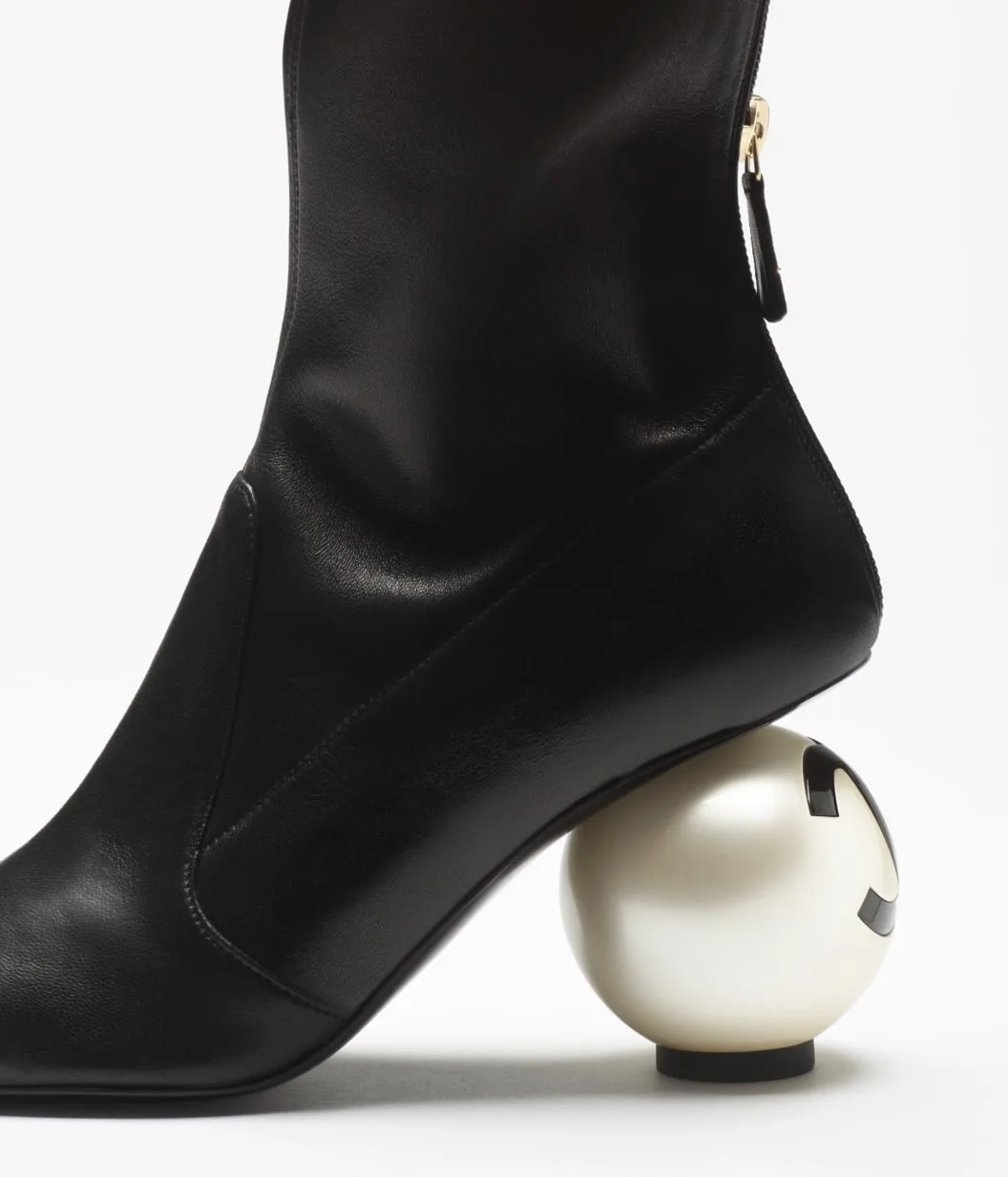 Chanel Mid-Calf Boots Black - Image 4