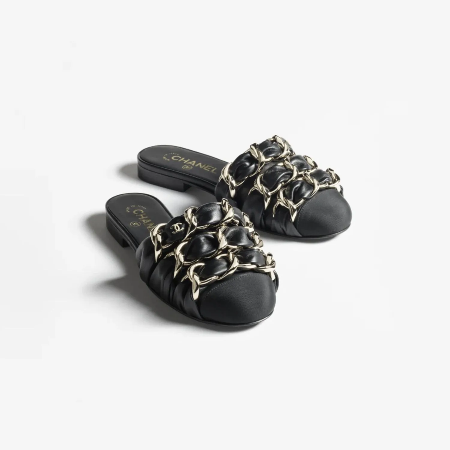 Chanel Mules Black