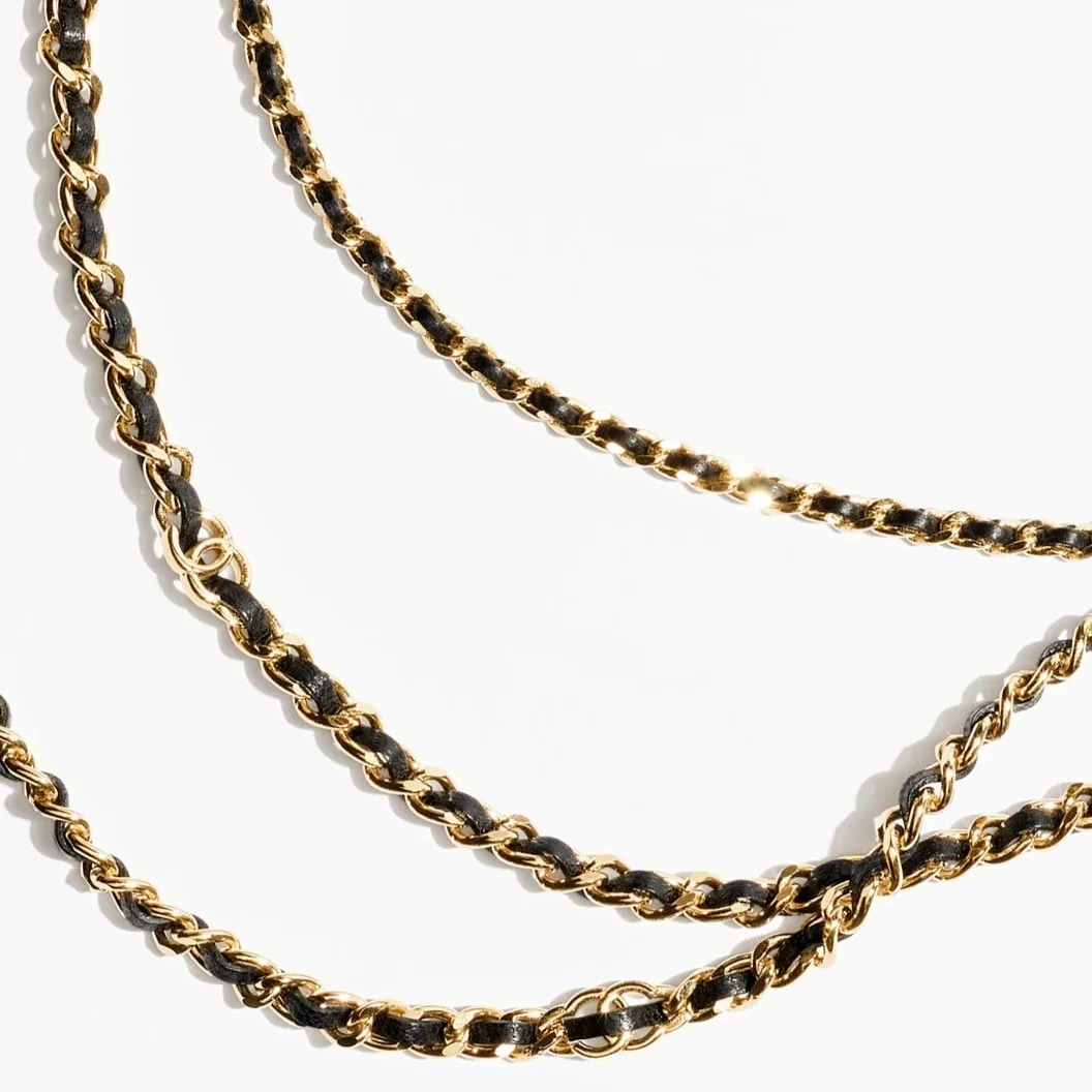 Chanel Necklace Gold Hardware - Image 4