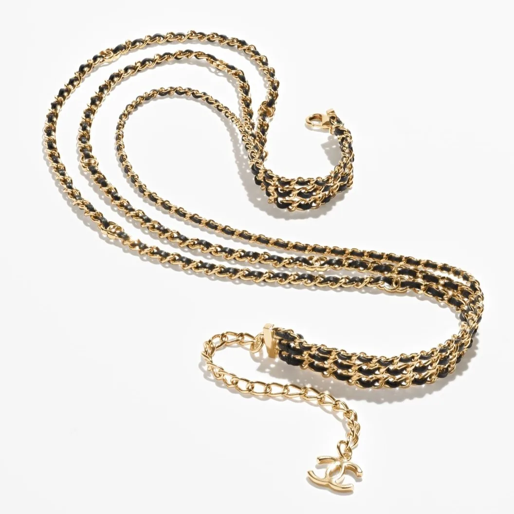 Chanel Necklace Gold Hardware - Image 3