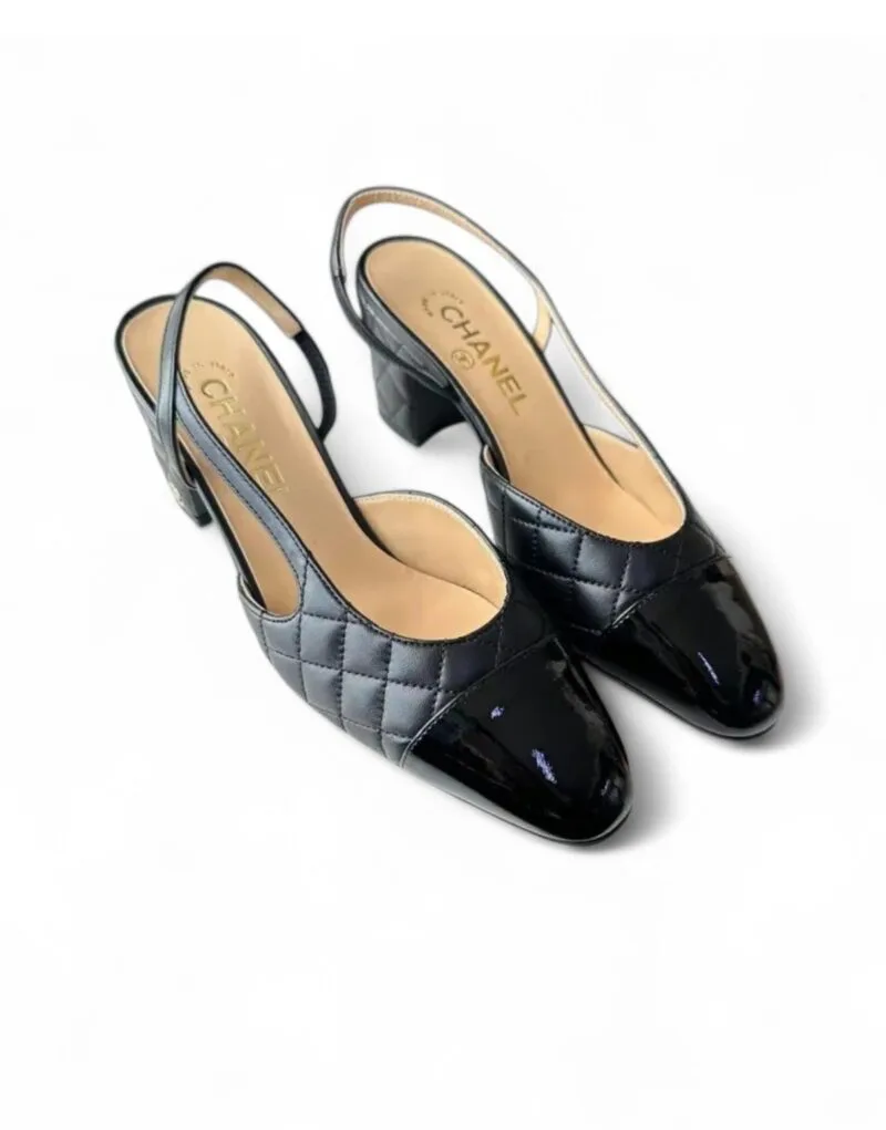Chanel Patent Slingback