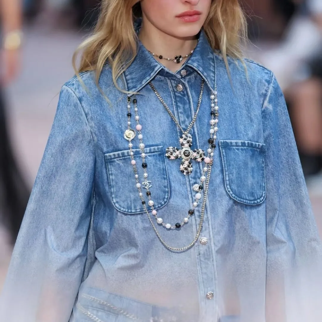 Alternative view of Chanel Pearl Long Necklace