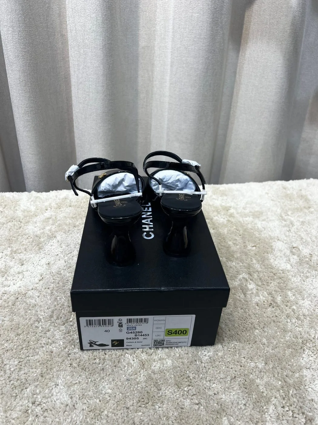 Chanel Sandals Black - Image 3