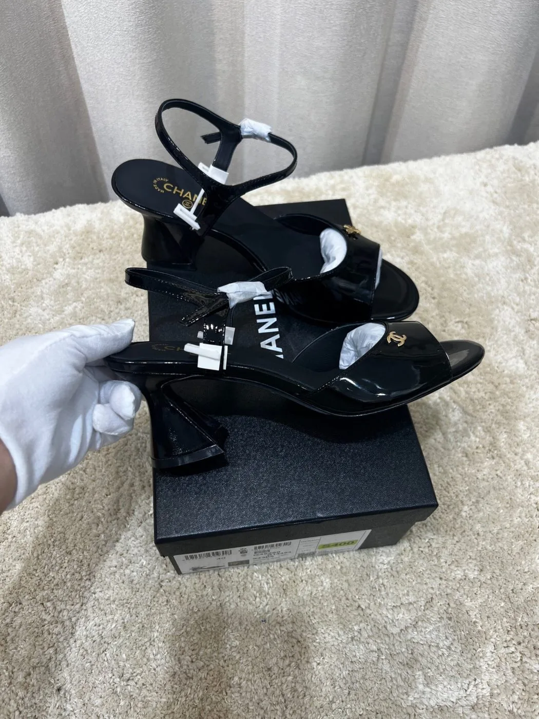 Alternative view of Chanel Sandals Black