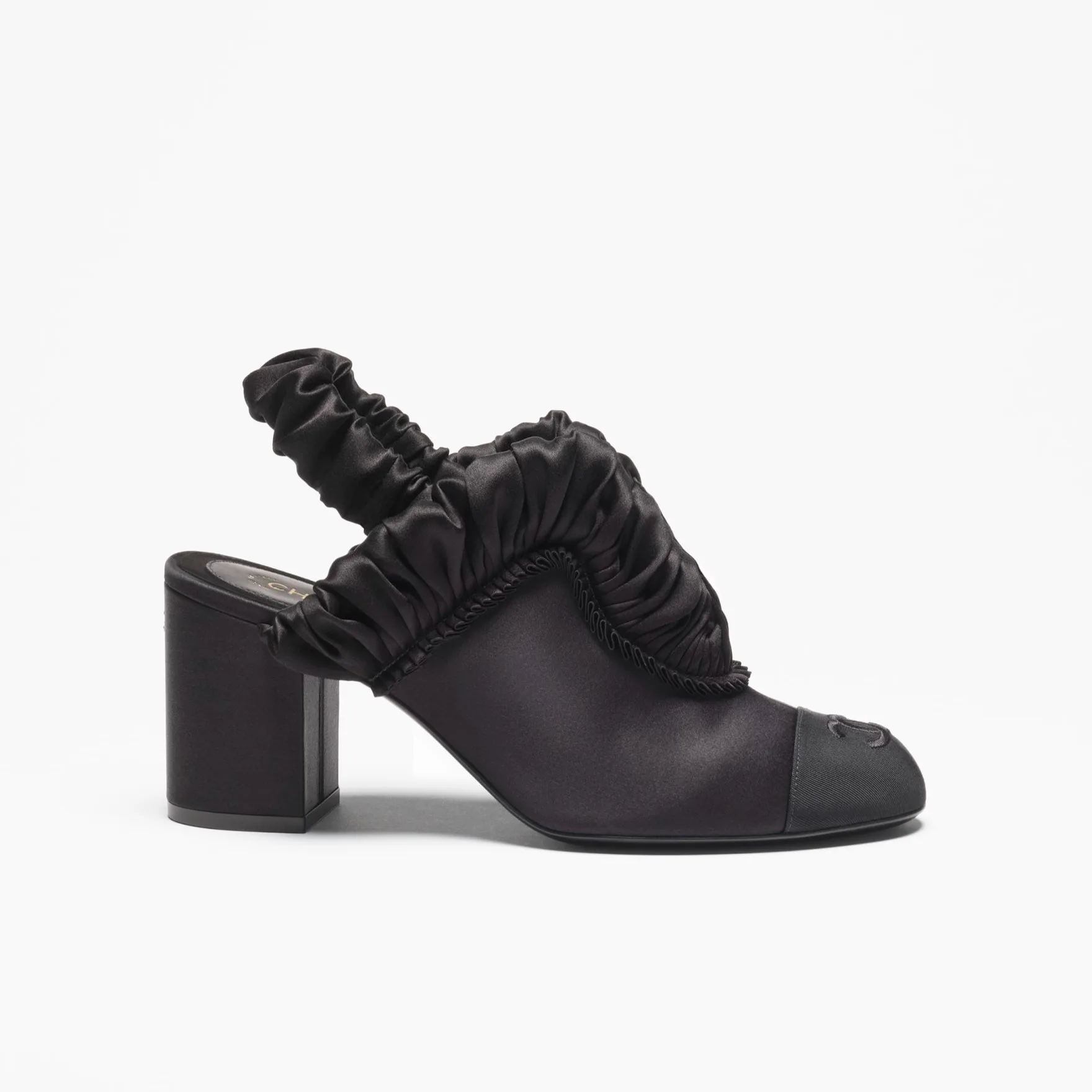 Alternative view of Chanel Slingbacks Black 