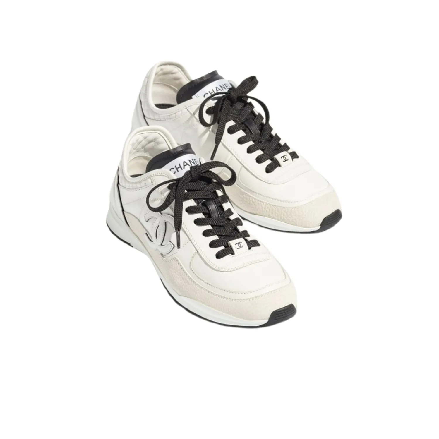 Chanel Sneakers White/Black