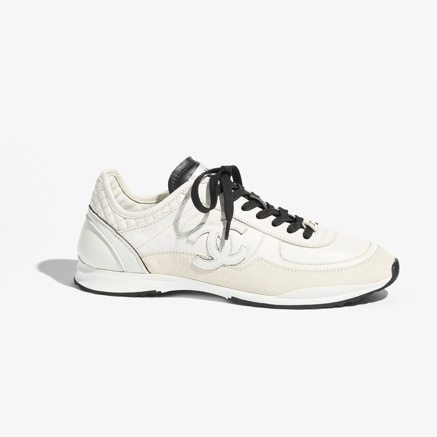 Alternative view of Chanel Sneakers White/Black --NAFGP