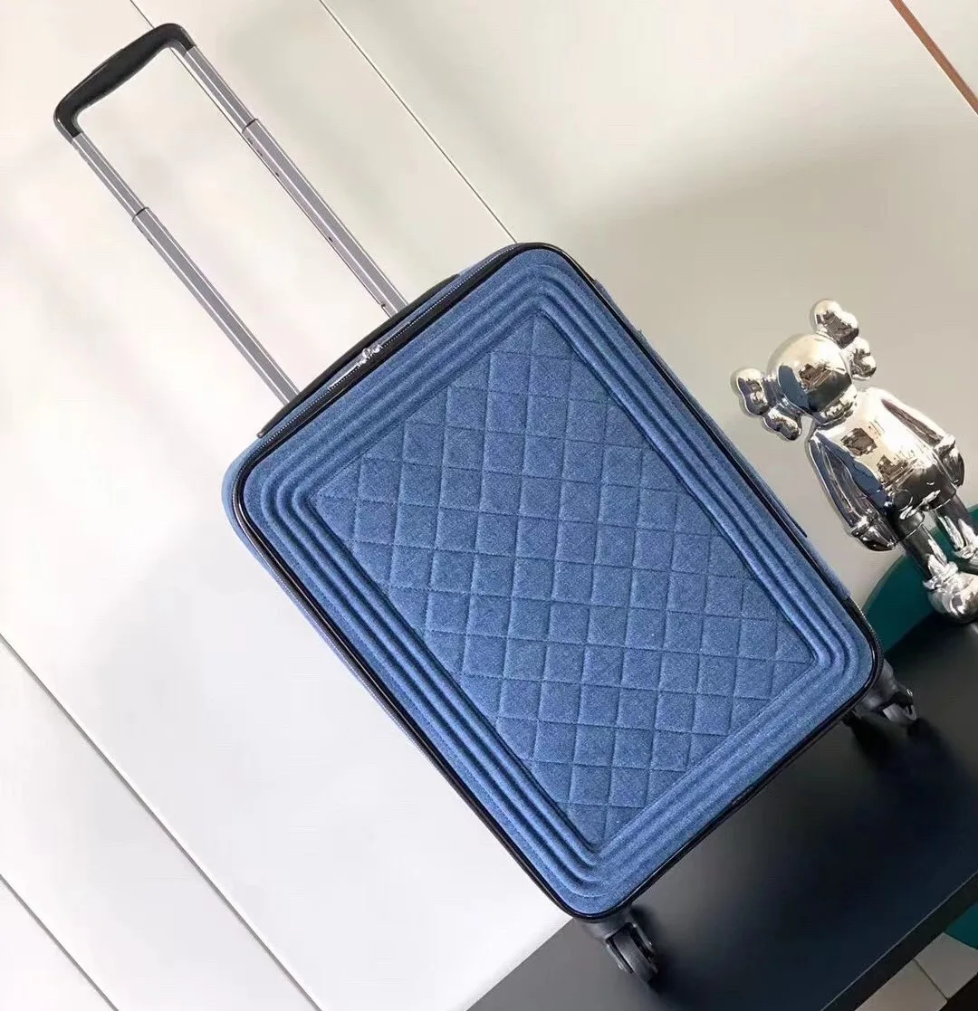 Alternative view of Chanel Classic Suitcase Blue /