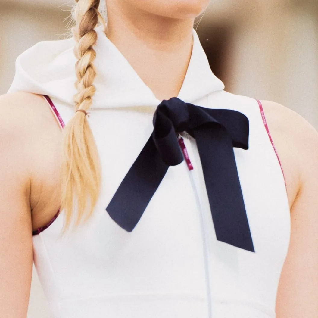 Chanel Swimsuit White --AN127 - Image 3