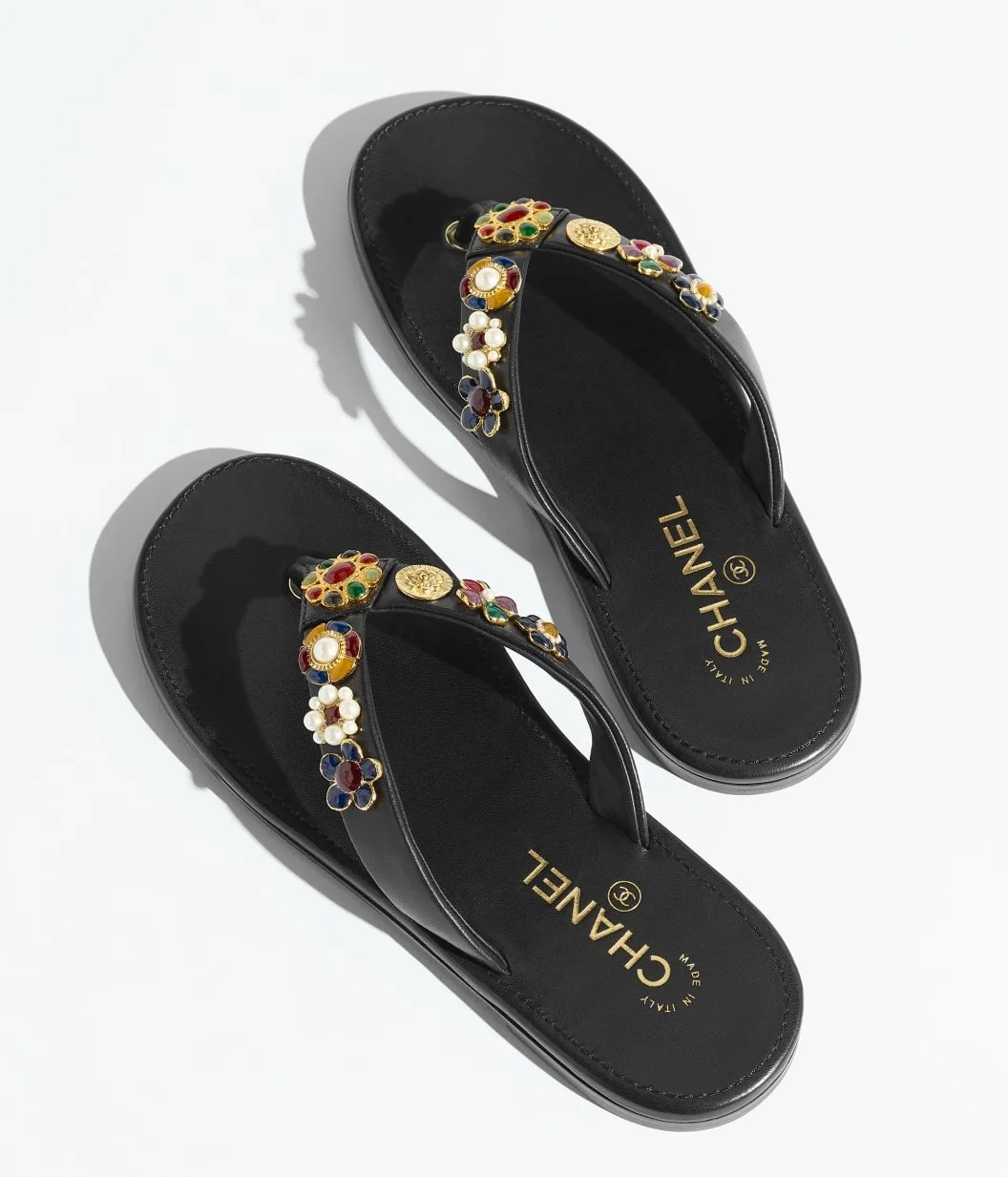 Alternative view of Chanel Thongs Black 
