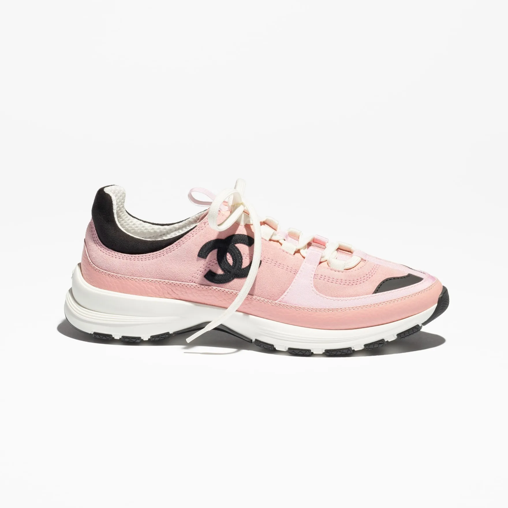 Alternative view of Chanel Trainers Light Pink/Black --U6221