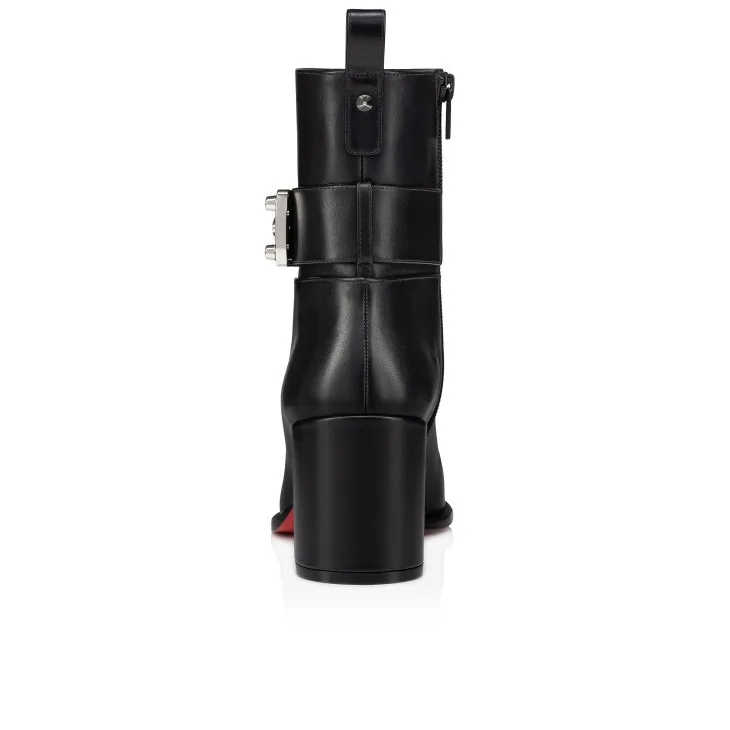 Christian Louboutin Booty Lock Low Boots Black - Image 5