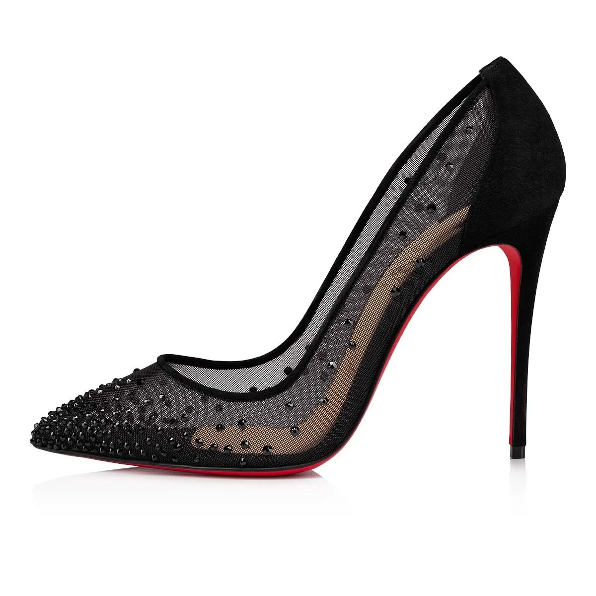 Alternative view of Christian Louboutin Follies Strass Pumps Black