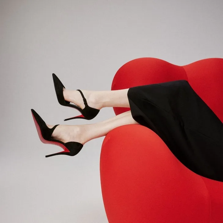 Alternative view of Christian Louboutin Miss Ziggyta Pumps Black