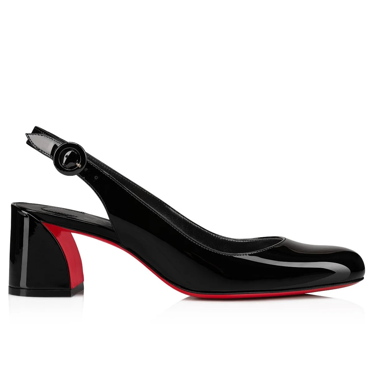 Christian Louboutin So Jane Sling Pumps Black - Image 3