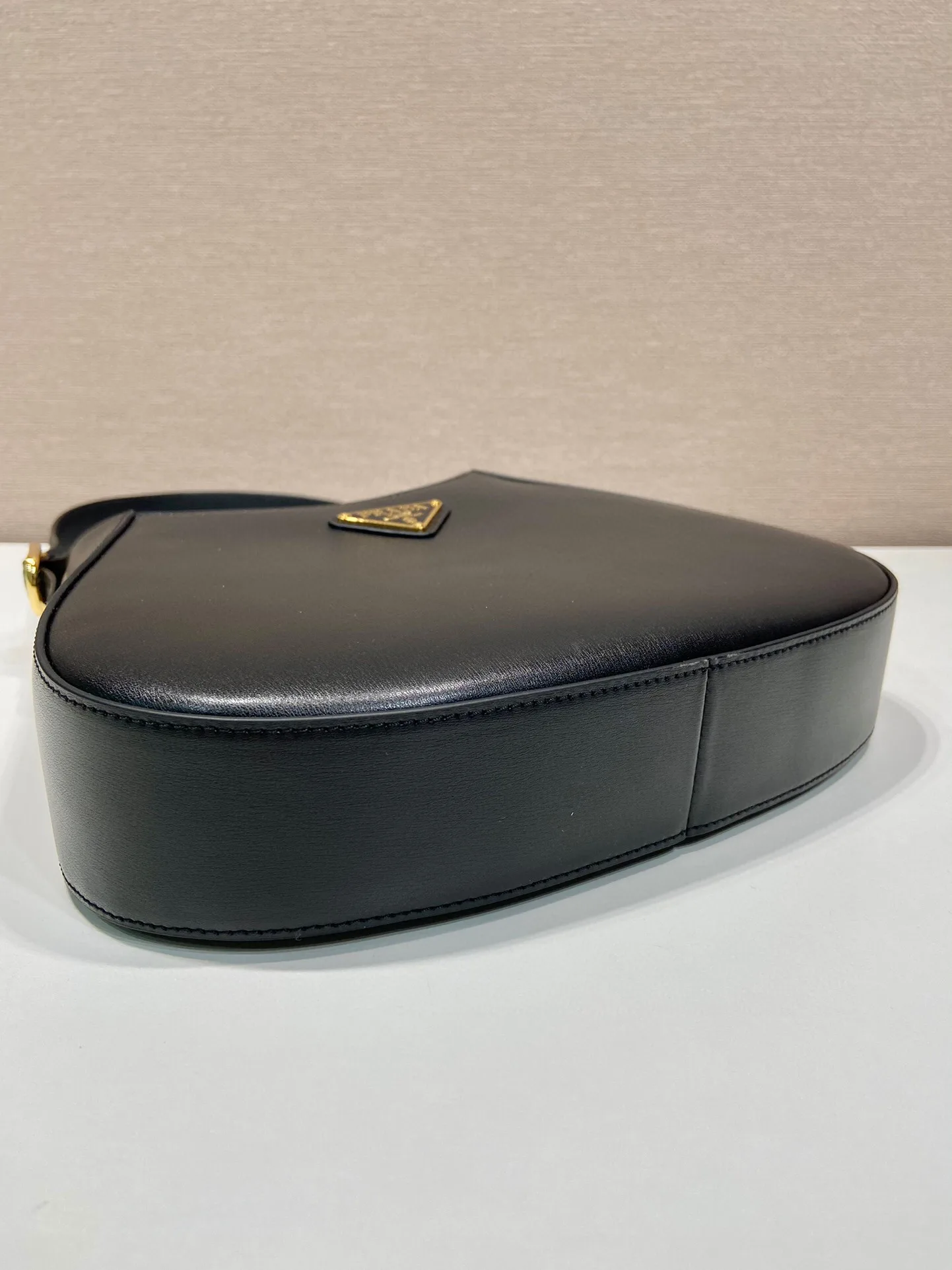 Prada Cleo Brushed Shoulder Bag In Black For Women10. / - Image 5