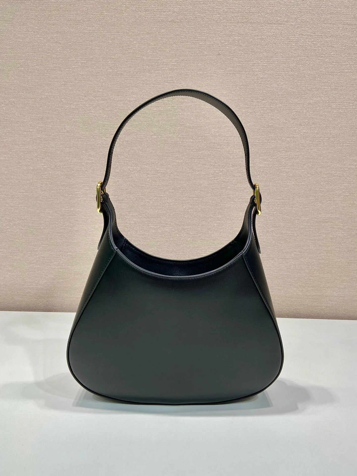 Prada Cleo Brushed Shoulder Bag In Black For Women10. / - Image 7